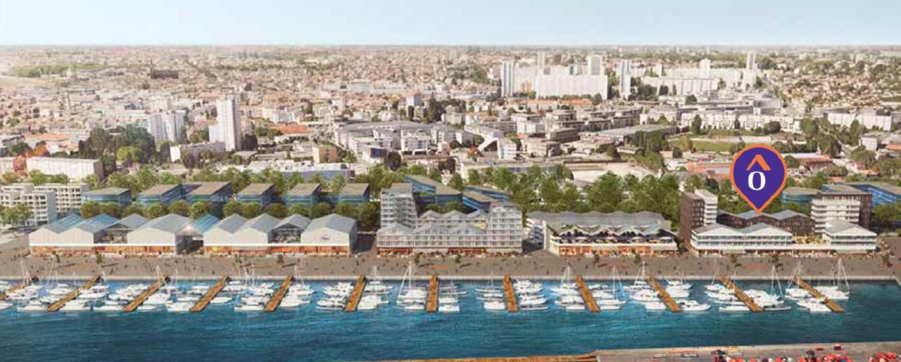 Montempo Apparthotel Bordeaux Centre - Bassins A Flot Exterior foto